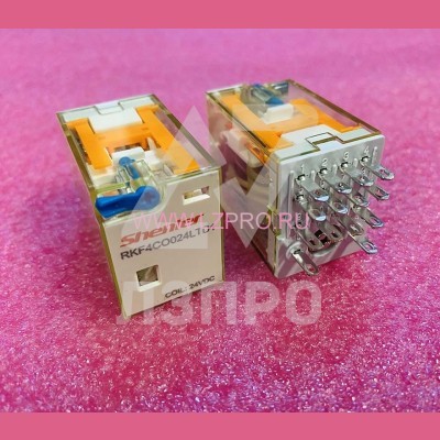 Реле 4CO, 6A(250VAC/30VDC), 24VDC, RKF4CO024LTD1 Shenler
